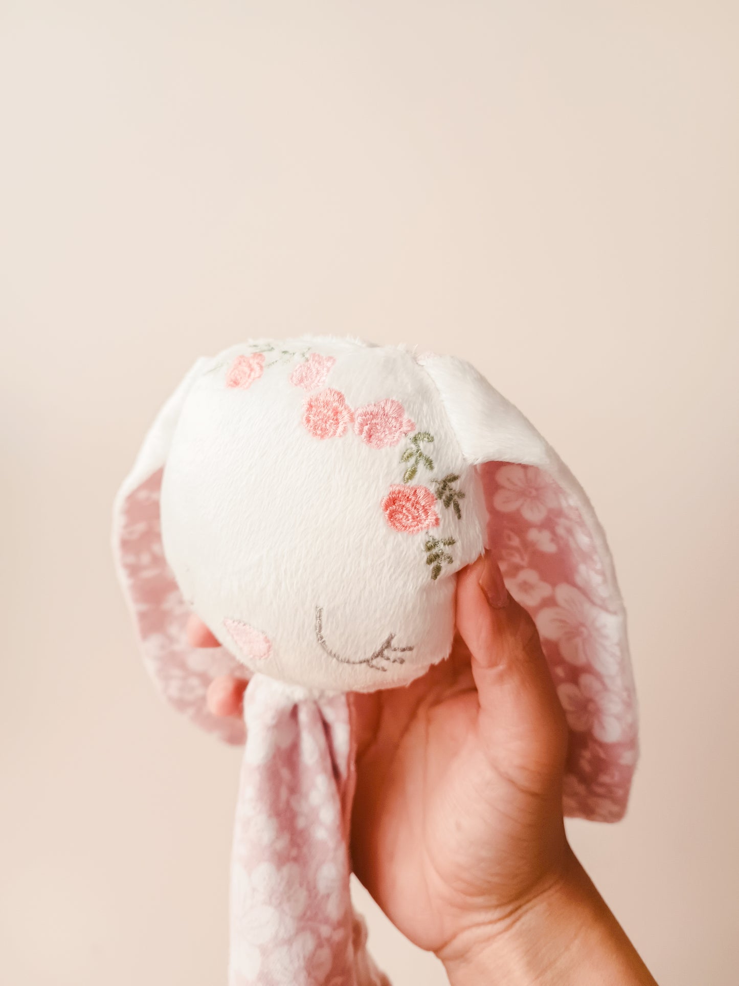 Tuto de apego conejita y flores