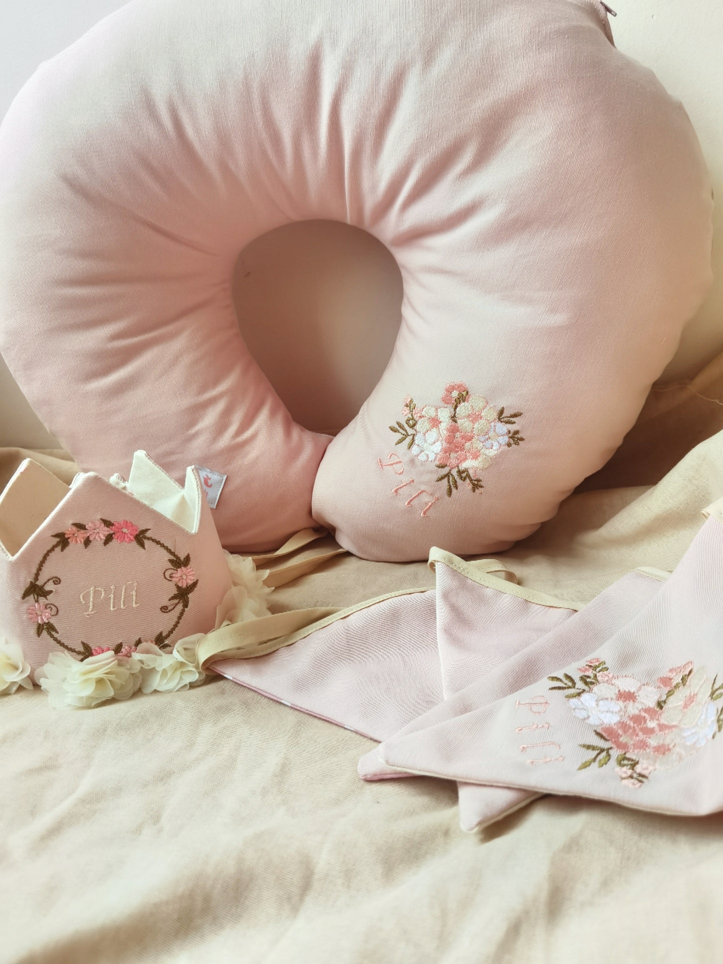 cojin de lactancia flores personalizado wawastage_ropa_para_bebe_guagua