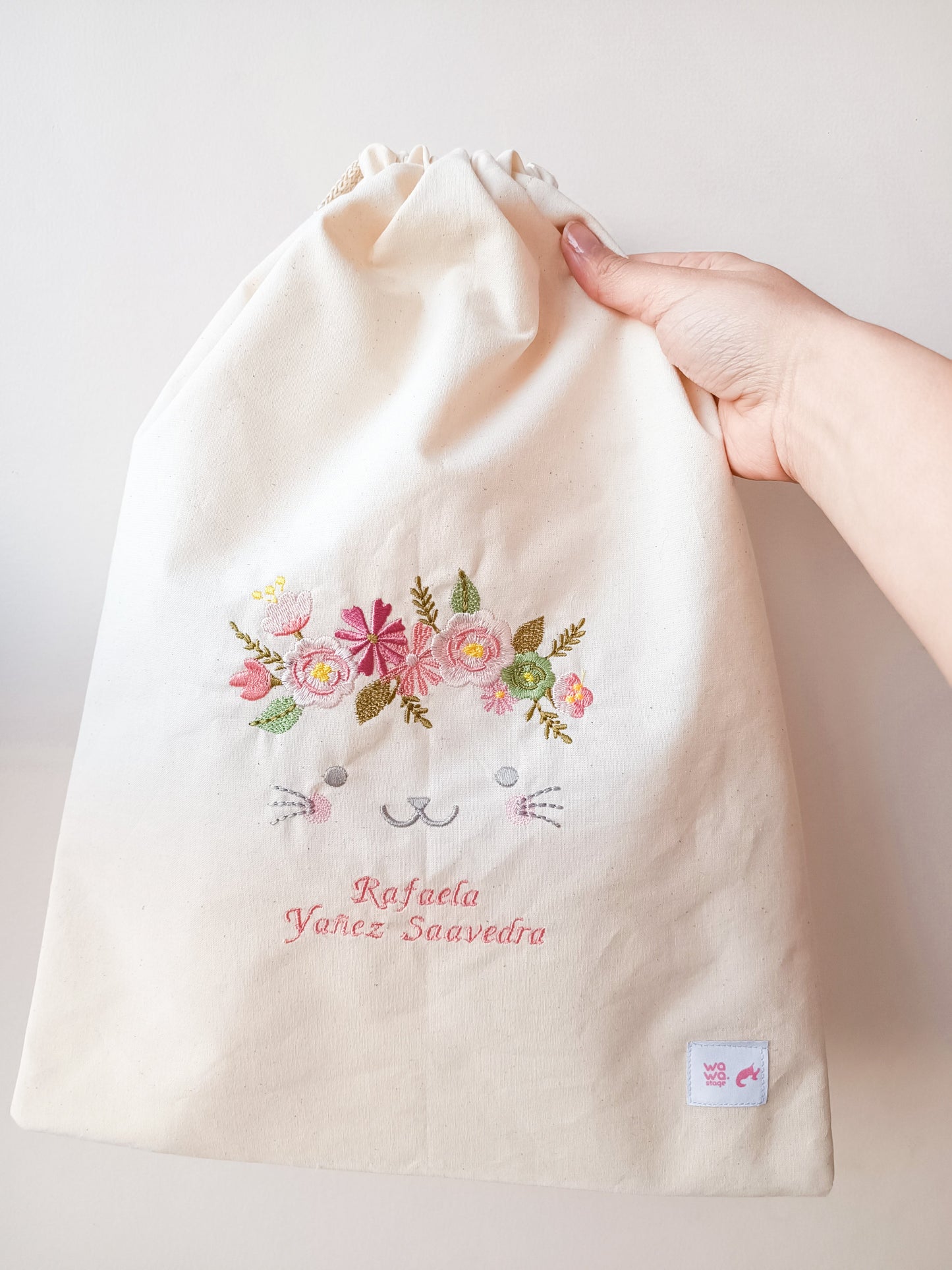 Bolsa Cara Floreada