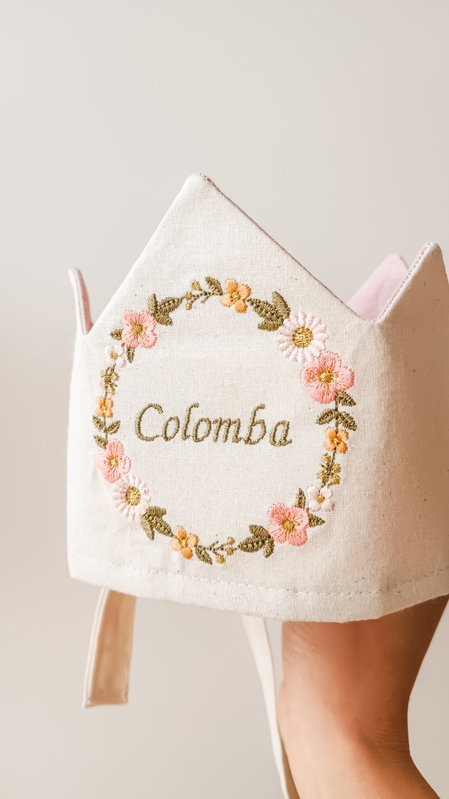 Corona flor boho