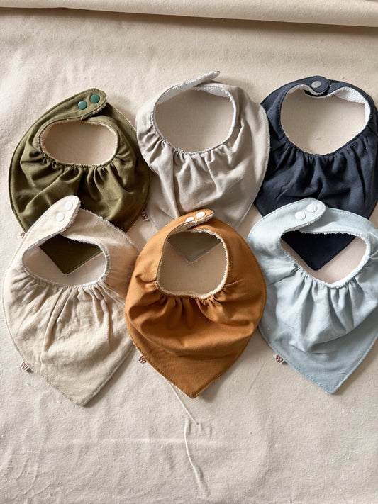 Babero bandana impermeable para bebé | Packs combinados