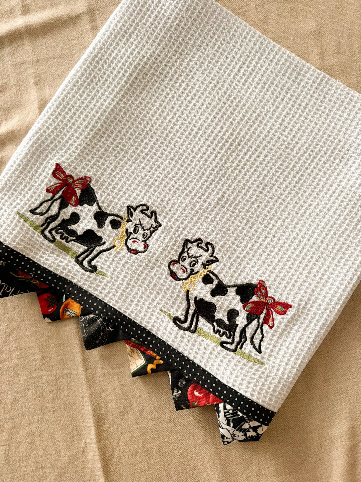 Paño de cocina Vaca