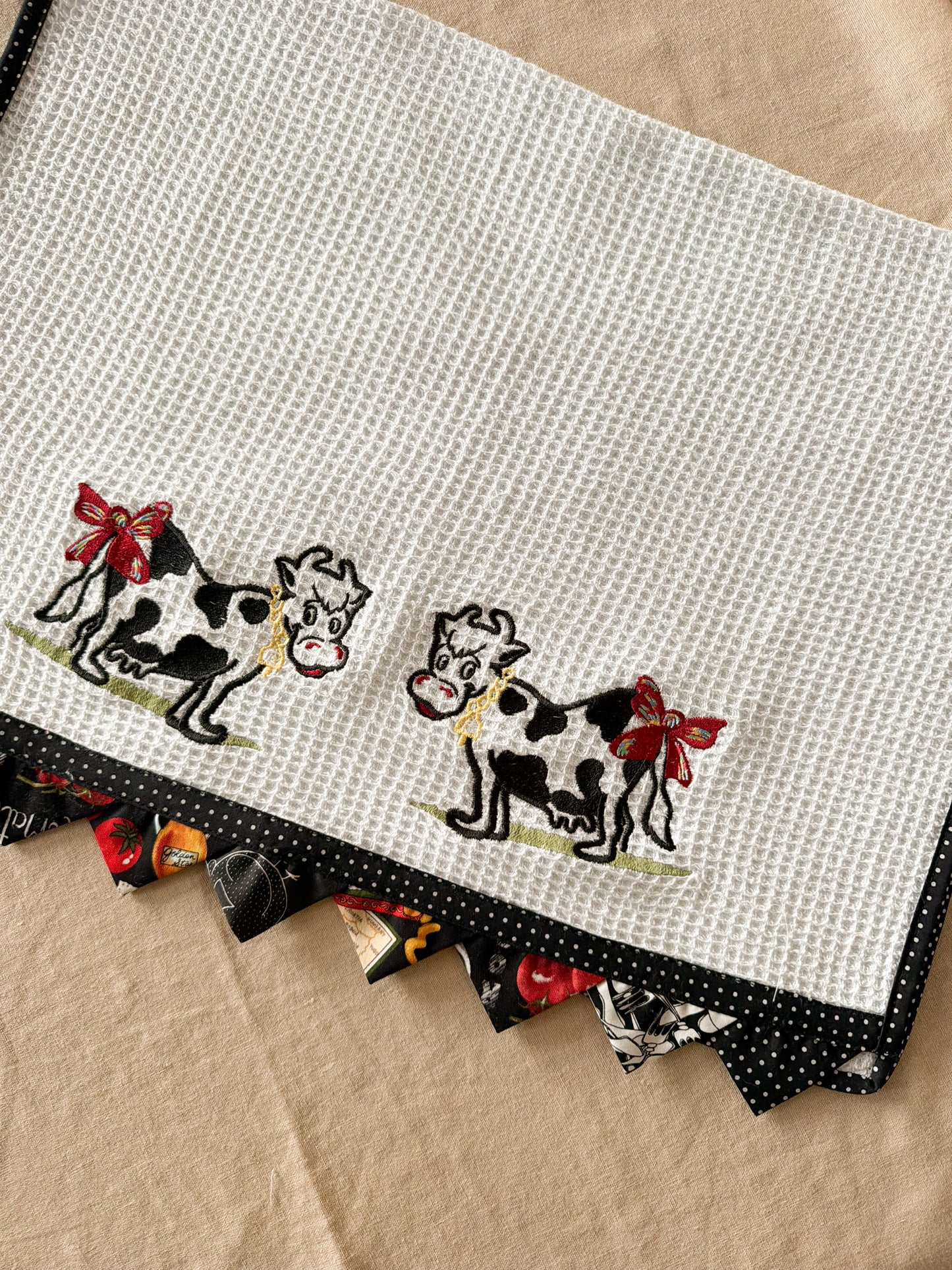 Paño de cocina Vaca