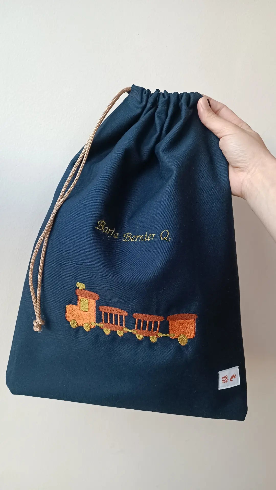 Bolsa trencito naranjo