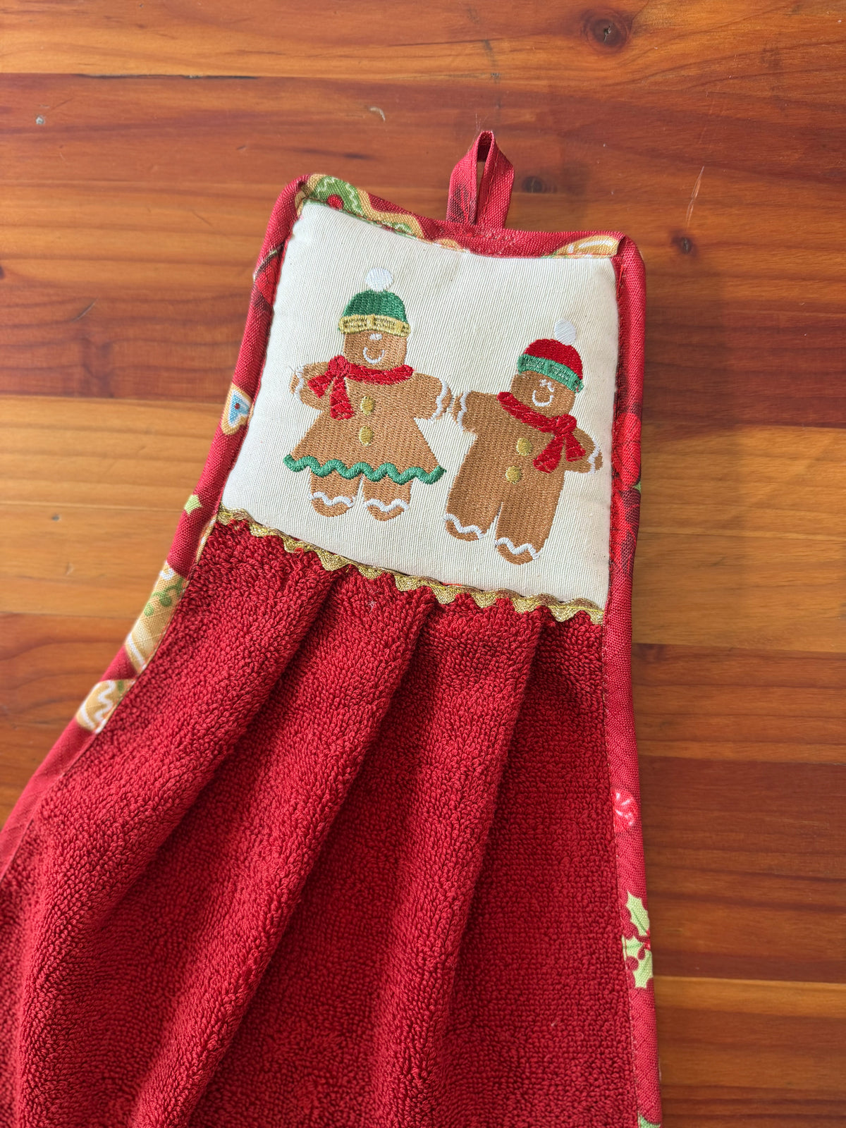 Toalla de Cocina Navideña Bordada bordado navideño Wawa Stage 6
