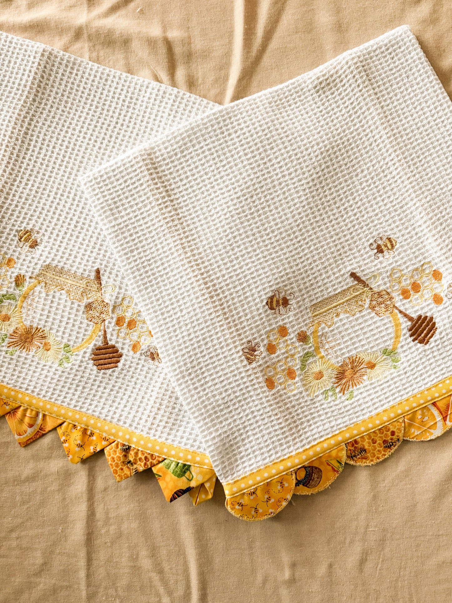 Paño de cocina Miel y Abejas