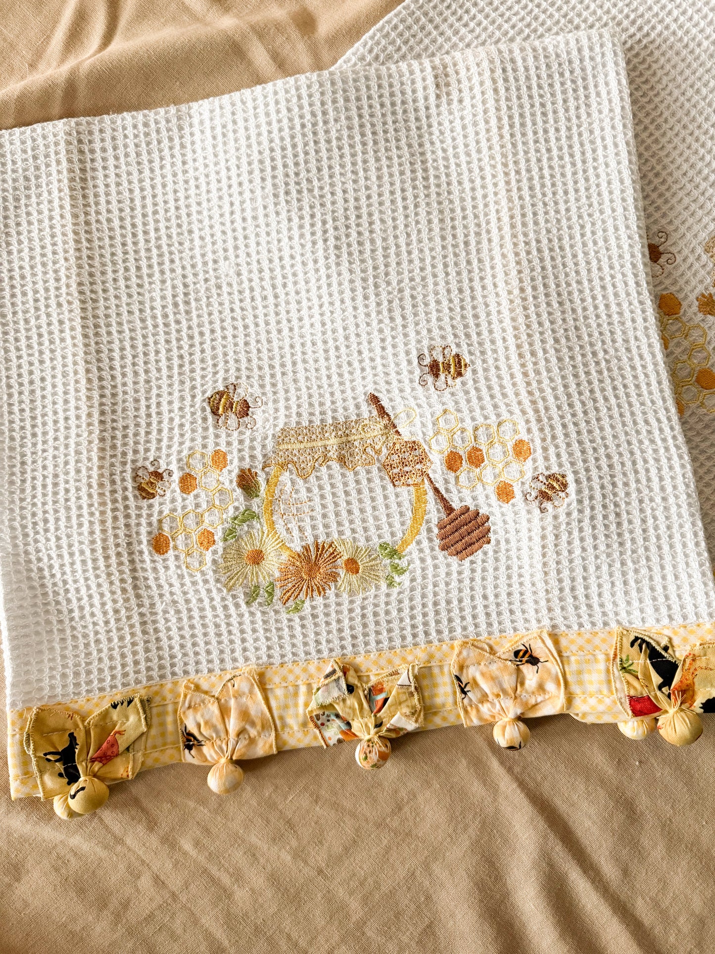 Paño de cocina Miel y Abejas