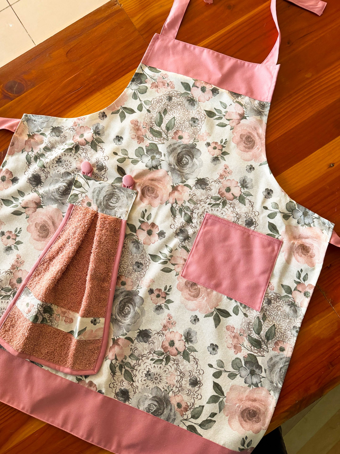 Delantal de cocina Maison Rosé