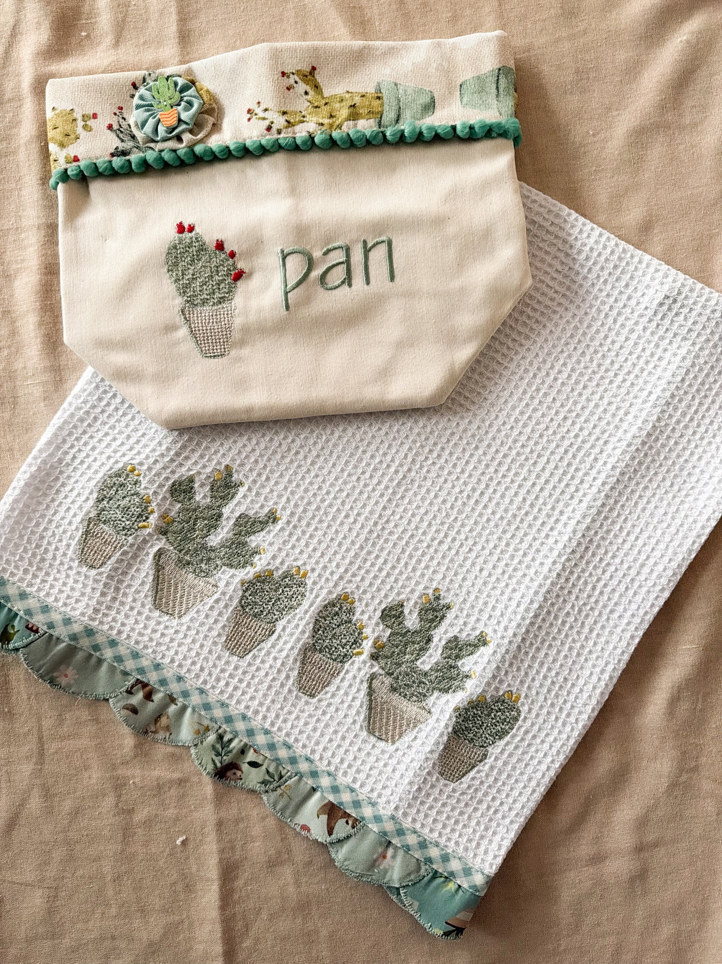 Paño de Cocina Cactus