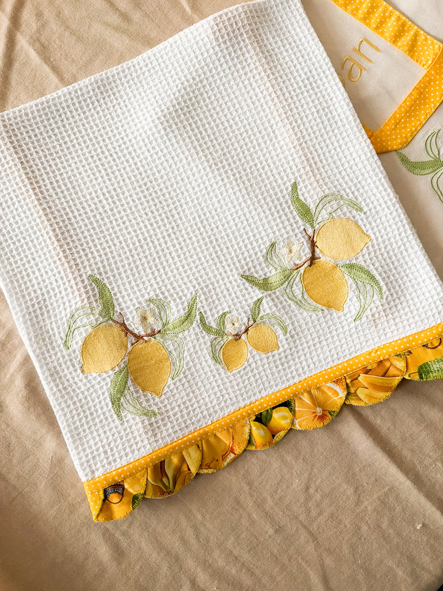 Paño de cocina Limones