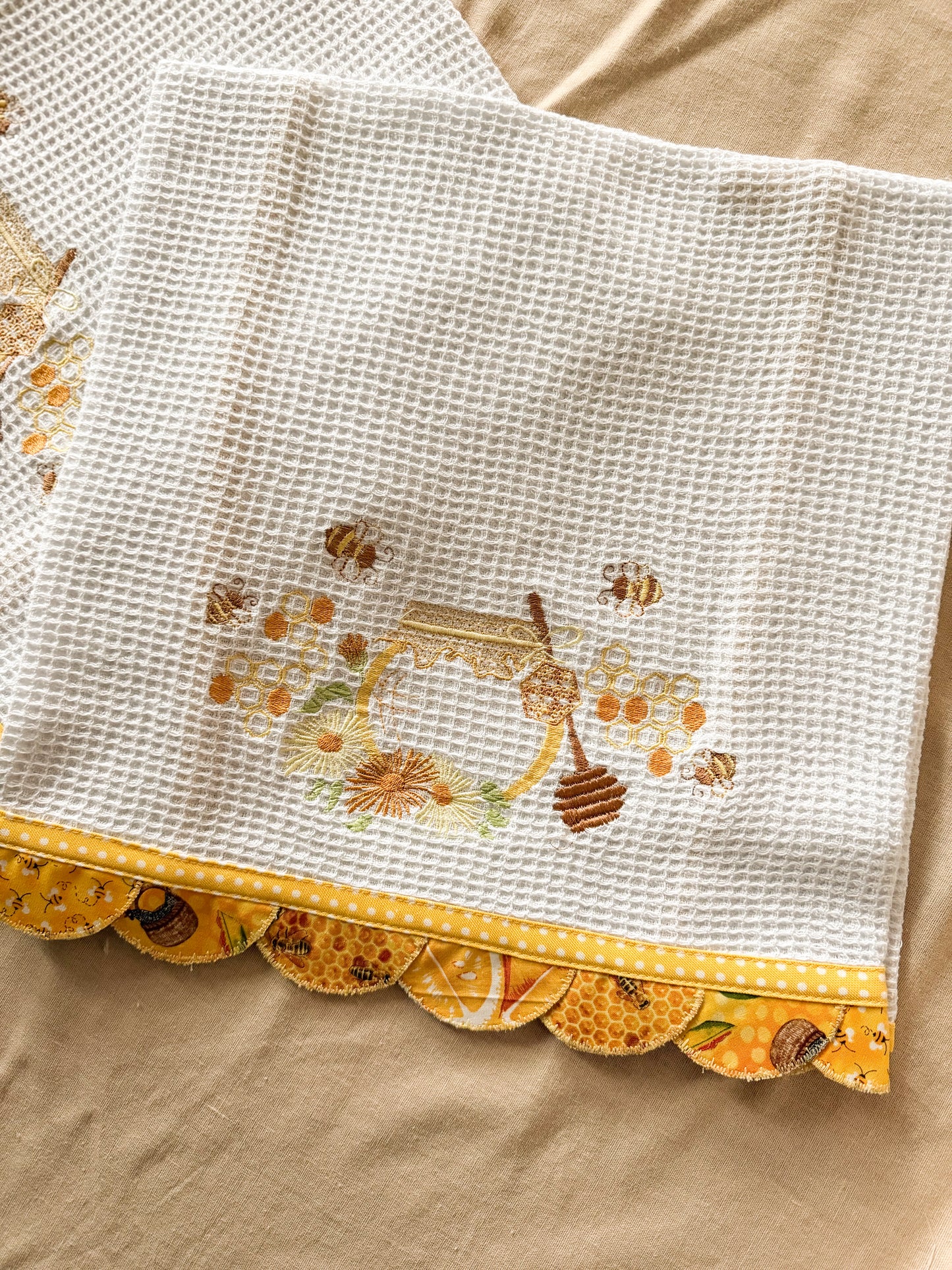 Paño de cocina Miel y Abejas