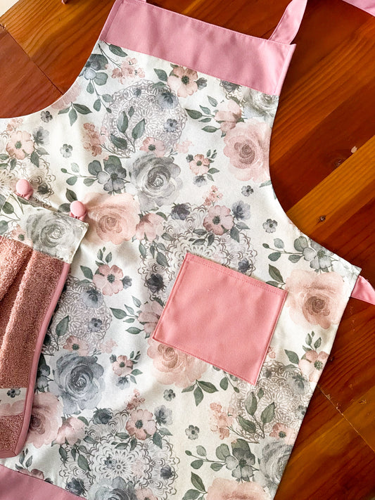 Delantal de cocina Maison Rosé
